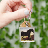 Een Arabisch paard Sleutelhanger (Hand)