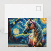 Een Arabisch Sterrennacht Van Gogh Briefkaart (Voorkant / Achterkant)