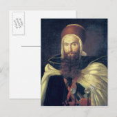 Een Arabische chef Briefkaart (Voorkant / Achterkant)