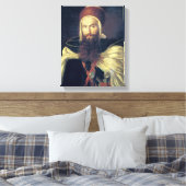 Een Arabische chef Canvas Afdruk (Insitu (Slaapkamer))