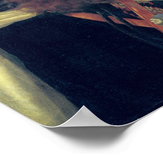 Een Arabische chef Poster (Hoek)