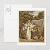 Een Arch Druid in zijn juridische habitat, gegrave Briefkaart (Voorkant / Achterkant)