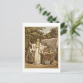 Een Arch Druid in zijn juridische habitat, gegrave Briefkaart (Staand voorkant)