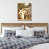 Een Arch Druid in zijn juridische habitat, gegrave Canvas Afdruk (Insitu (Slaapkamer))