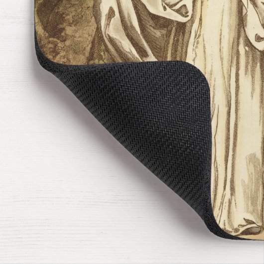 Een Arch Druid in zijn juridische habitat, gegrave Muismat (Hoek)