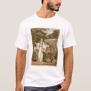 Een Arch Druid in zijn juridische habitat, gegrave T-shirt