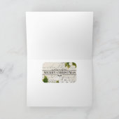 Een Arctische kerst! Feestdagen Kaart (Binnen)