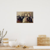 Een argument in de corridors van de opera, 1889 poster (Keuken)