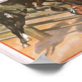 Een Arizona Cowboy Retro Theater Poster (Hoek)