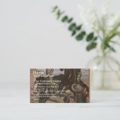 Een Arizona Cowboy Retro Theater Visitekaartje (Staand voorkant)