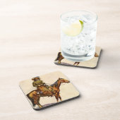 Een Arizona Cowboy van Remington,  Western Bier Onderzetter (Rechterzijde)