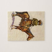 Een Arizona Cowboy van Remington,  Western Legpuzzel (Horizontaal)