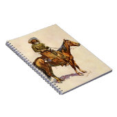 Een Arizona Cowboy van Remington,  Western Notitieboek (Rechterzijde)
