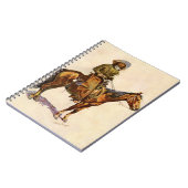 Een Arizona Cowboy van Remington,  Western Notitieboek (Linkerzijde)