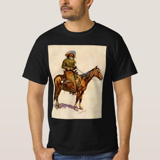 Een Arizona Cowboy van Remington,  Western T-shirt (Voorkant)