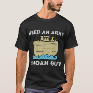 Een ark I Noah Guy - Funny Christelijke Bijbel & J T-shirt