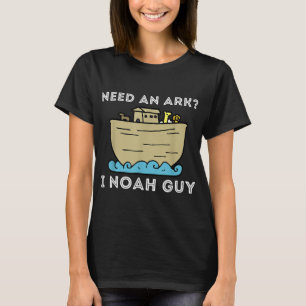 Een ark I Noah Guy - Funny Christelijke Bijbel & J T-shirt