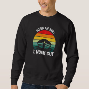 Een ark nodig die ik Noah Guy Sunset Christelijk n Trui