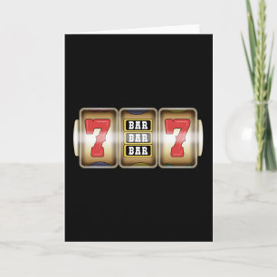 Eén Arm Bandit Slot Machine Casino Roulette Kaart