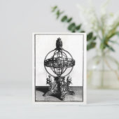 Een armillaire bol van het Copernicaanse systeem Briefkaart (Staand voorkant)