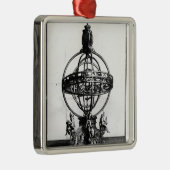 Een armillaire bol van het Copernicaanse systeem Metalen Ornament (Rechts)