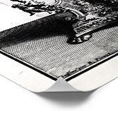 Een armillaire bol van het Copernicaanse systeem Poster (Hoek)