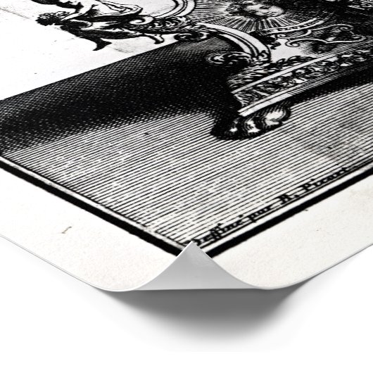 Een armillaire bol van het Copernicaanse systeem Poster (Hoek)