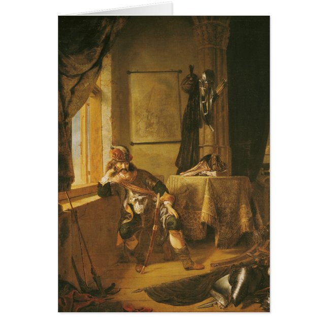 Een arrior in gedachte (Voorkant)