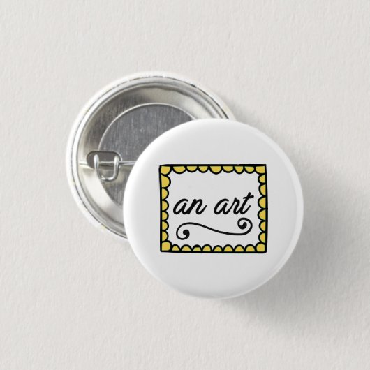 Een Art Button (Voorkant /achterkant)