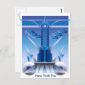 Een Art Deco-Briefkaart Briefkaart (Voorkant / Achterkant)