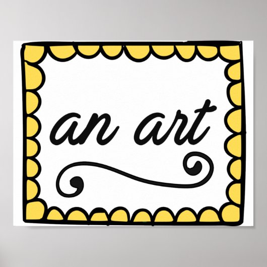 Een Art Print (Voorkant)