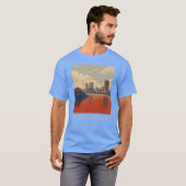 Een Art Travel Print van Baton Rouge 2 T-shirt (Voorkant volledig)