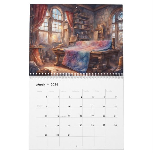 Een Artisan's Corner Kalender (Mar 2026)