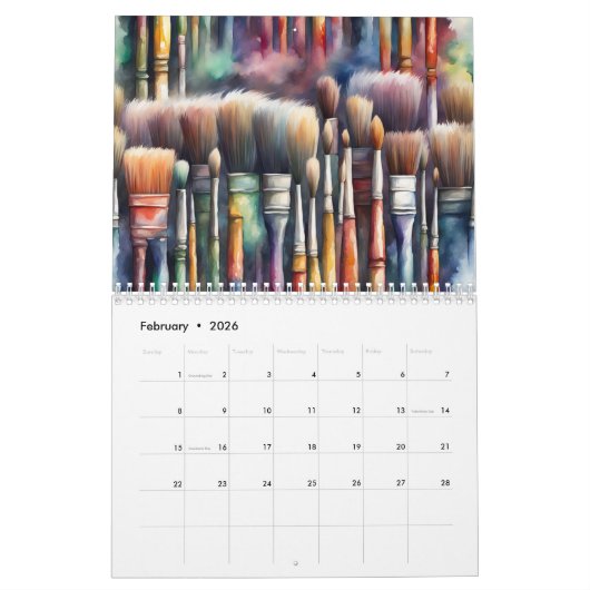 Een Artisan's Corner Kalender (Feb 2026)