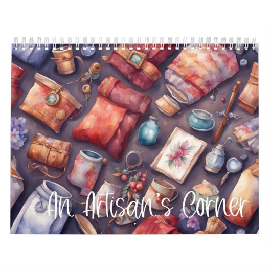 Een Artisan's Corner Kalender (Hoes)