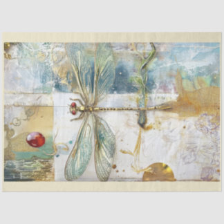 Een artistiek ontwerp van de Dragonfly-serie #11 Tissuepapier