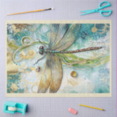 Een artistiek ontwerp van de Dragonfly-serie #13 Tissuepapier (Craft)