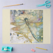 Een artistiek ontwerp van de Dragonfly Series #3 Tissuepapier (Craft)