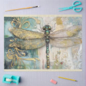 Een artistieke Dragonfly Series Design #5 Tissuepapier (Craft)