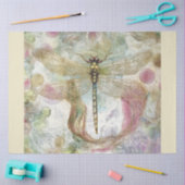 Een artistieke libelleseriedesign #2 tissuepapier (Craft)