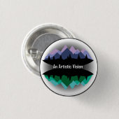 "Een artistieke visie"-Logo Button (Voorkant /achterkant)