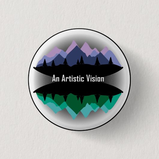 "Een artistieke visie"-Logo Button (Voorkant)