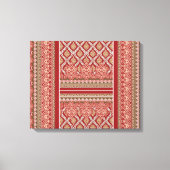 Een artistieke voorstelling van een sinaasappel en canvas afdruk (Voorkant)