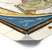 Een arts die een patiënt onderzoekt poster (Hoek)