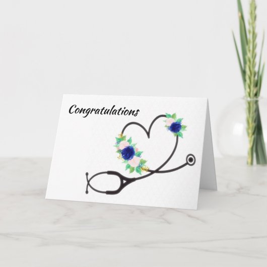 **EEN ARTS** VROUW DOCTOR WORDEN KAART (Voorkant)