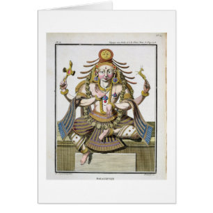 Een aspect van Shiva, van 'Voyage aux Indes et a l