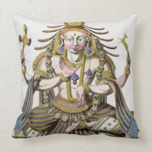 Een aspect van Shiva, van 'Voyage aux Indes et a l Kussen