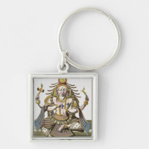 Een aspect van Shiva, van 'Voyage aux Indes et a l Sleutelhanger