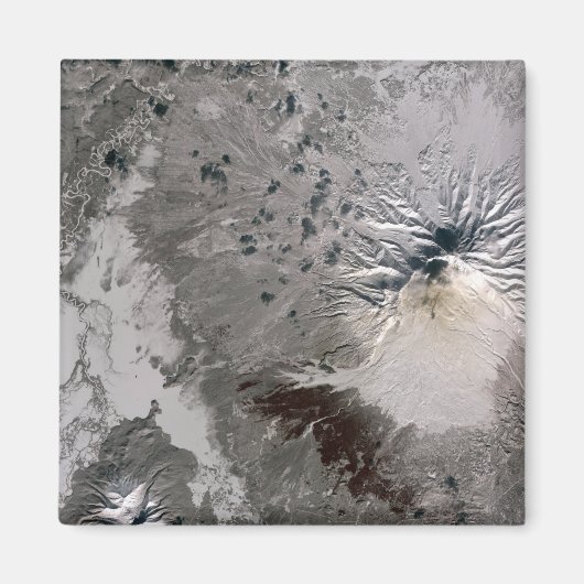 Een asrijke pluim stijgt magneet (Voorkant)