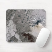 Een asrijke pluim stijgt muismat (Met muis)